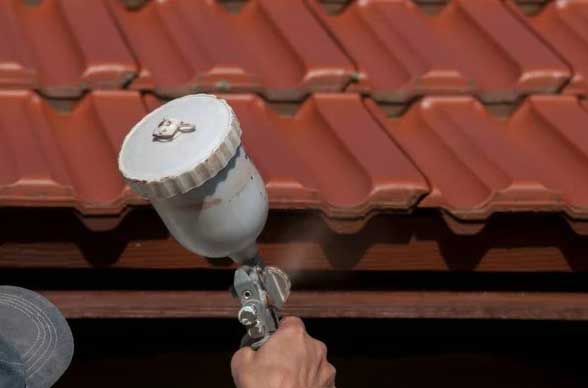 traitement hydrofuge coloré pour toiture