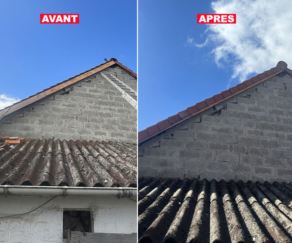 pose de tuiles de rives à Garennes-sur-Eure