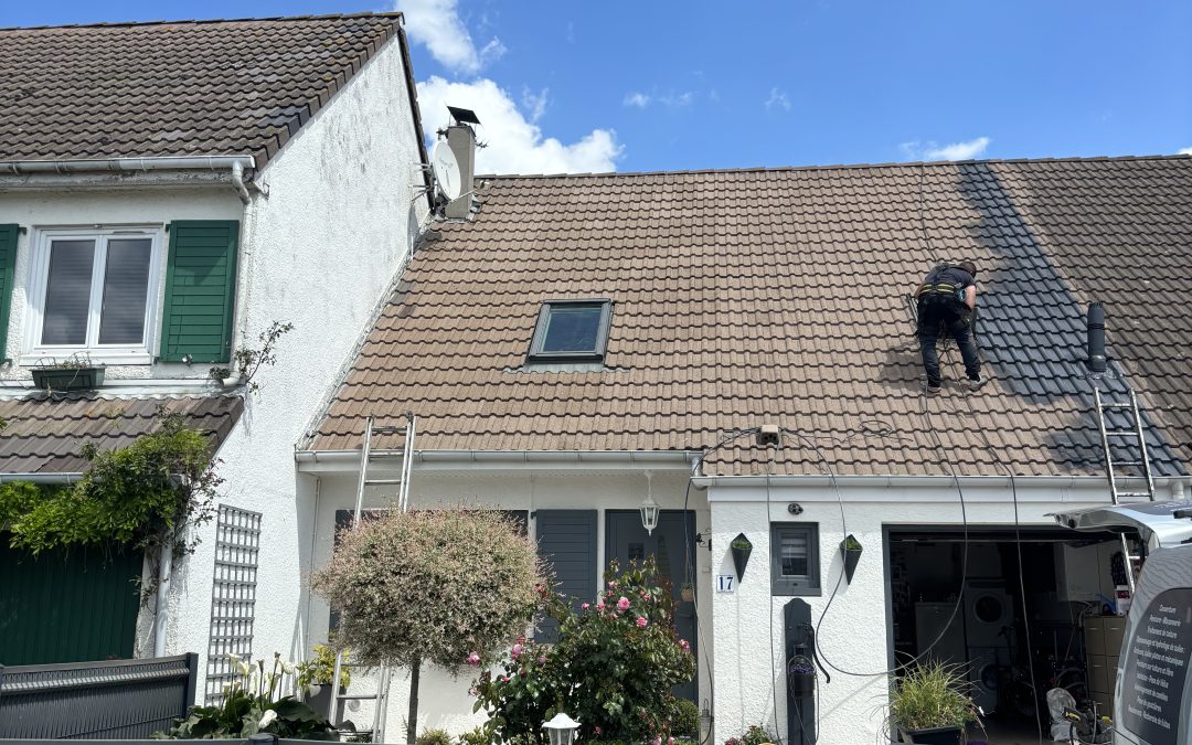 Toiture terne et décolorée à Saint-André-de-l&rsquo;Eure